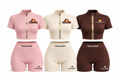 Volcanix Women’s Gym Set – Sculpt & Ignite | Performance Fit